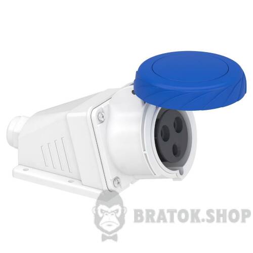 НАСТІН.РОЗ-КА ГВИНТ 32А 2P+E IP67 250В PKF32W723 у Києві