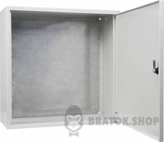 Щит монтажный металевий 60x60x25 ЩМП IP31 УСКО-Укрем UBox Light A0260020076 зовнішній