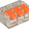 Клема самозатискна 32A АСКО-Укрем CMK-633 A0130010132 прозорий