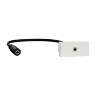 Розетка Minijack 1 модуль білий NU343318 в Киеве