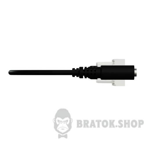 Розетка Minijack 1 модуль білий NU343318 в Киеве