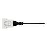 Розетка Minijack 1 модуль білий NU343318 в Киеве