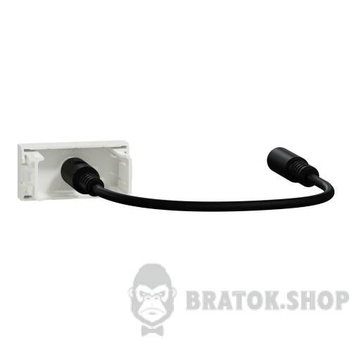 Розетка Minijack 1 модуль білий NU343318 в Киеве