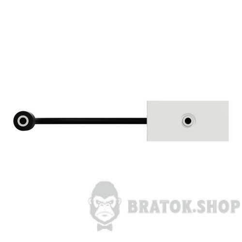 Розетка Minijack 1 модуль білий NU343318 в Киеве
