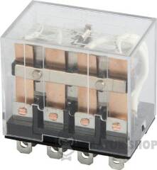 Реле проміжне e.control.p1042 10А, 4 групи контактів, котушка 12В АC