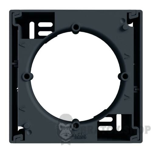 КОРОБКА ДЛЯ ЗОВНІШНЬОГО МОНТАЖУ АНТРАЦИТ ASFORA EPH6100171