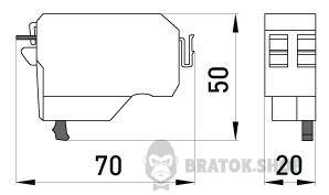 Розчіплювач мінімальної напруги e.industrial.ukm.400-800.QY.380, 380В i0040004 у Києві