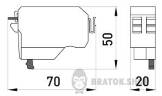 Розчіплювач мінімальної напруги e.industrial.ukm.400-800.QY.380, 380В i0040004 у Києві