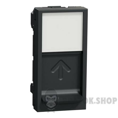 Центральна плата RJ45Keystone/Systimax 1 модуль антрацит NU946054