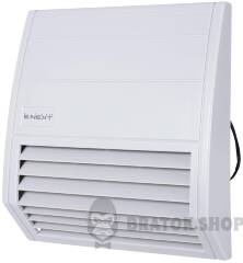 Решітка з фільтром e.climat.fanfilter.pro.176 та вентилятором 125х125мм, IP55