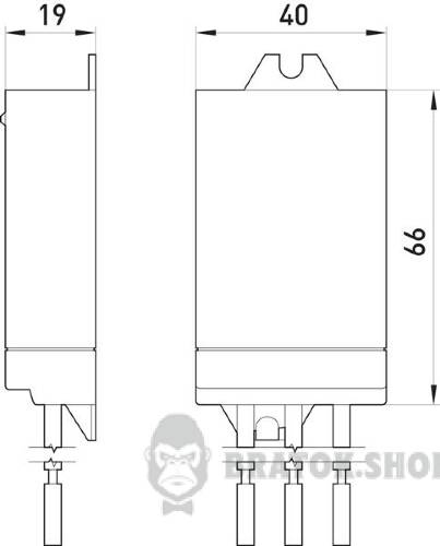 ПЗІП e.PO I LED 230V/12,5kA клас I+II+III, 1 полюс + N-PE, для LED освітлення 92.204 у Києві