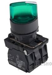 TB5-AK123M5 Кнопка зелена поворотна 2-поз. з підсвічуванням