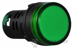 Сигнальна арматура AD22-22DS зелена 24V АC/DC