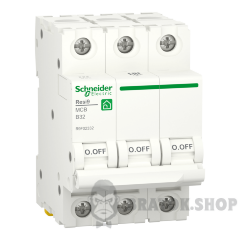 Автоматический выключатель 3P 32A B 6кА Schneider Electric Resi9 (R9F02332)