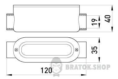 З'єднувач ревізійний прямий e.industrial.pipe.db.revise.direct.1/2" для труб 1/2" i0550001 у Києві