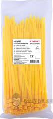 Кабельна стяжка e.ct.stand.280.4.yellow (100шт), жовта