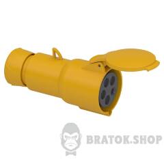 КАБ.РОЗЕТКА PRATIKA КОНЕКТОР 32A IP44