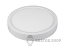 Світильник стельовий накладний LED 12W 4000K LUXEL SDLR-12N білий круглий