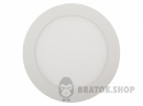 Світильник стельовий накладний LED 12W 4000K LUXEL SDLR-12N білий круглий