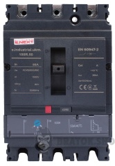 Силовий автоматичний вимикач e.industrial.ukm.100R.50 з регулюванням, 3р, 50А