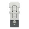New Unica - 1 x RJ45 socket - 1 m - Cat. 6A - FTP - straight - shutter - white NU344818 в Киеве