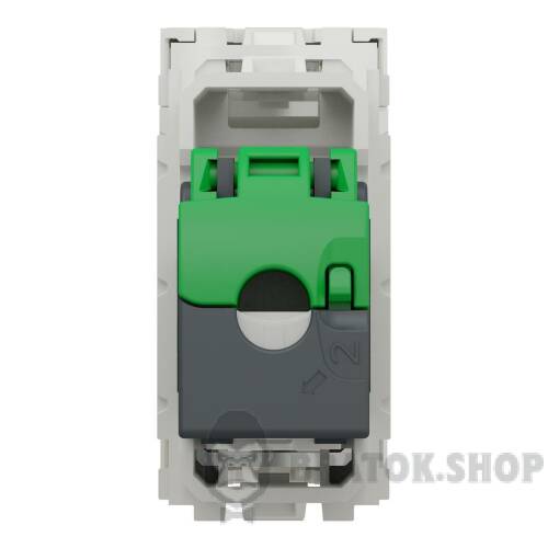 New Unica - 1 x RJ45 socket - 1 m - Cat. 6A - FTP - straight - shutter - white NU344818 в Киеве