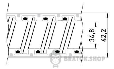Металорукав e.met.sleeve.stand.proof.slfg.34 ізольований, посилений (25м) s049005 у Сумах