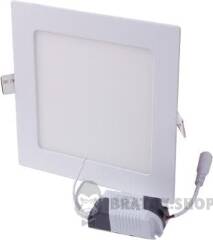 Світильник світлодіодний вбудов e.LED.MP.Square.R.12.4500, квадрат, 12Вт, 4500К, 840Лм