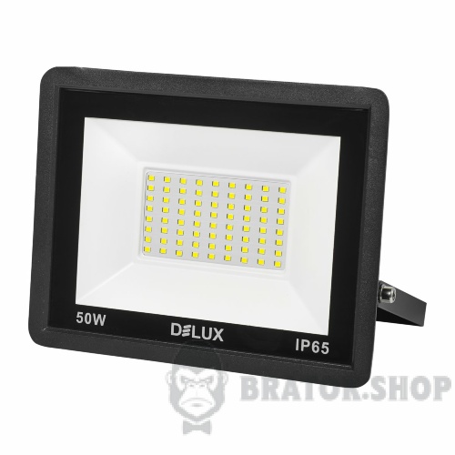 Прожектор світлодіодний LED 50 Вт 6500K IP65 DELUX FMI 11 чорний
