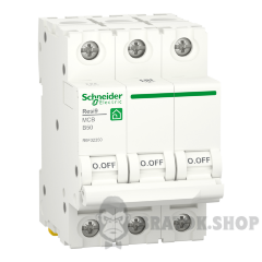 Автоматичний вимикач 3P 50A B 6кА Schneider Electric Resi9 (R9F02350)