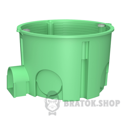 Підрозетник по бетону неглибокий 65×45 PLANK MB001 (PLK5001500)