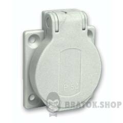 РОЗ.SСHUKO СІРА 50Х50 250В/16А IP54 Б