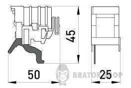 Розчіплювач мінімальної напруги e.industrial.ukm.250.QY.380, 380В i0040003 у Києві