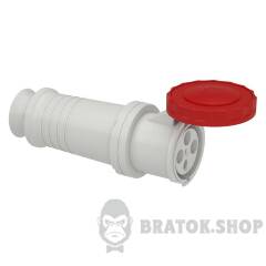 РАЗЕТКА КАБ.ВИНТ 125А 3P+E IP67 415В
