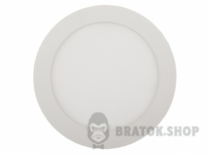 Світильник стельовий накладний LED 24W 4000K LUXEL SDLR-24N білий круглий