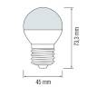 Светодиодная лампа E27 6W 6400K P45 Horoz Electric ELITE-6 001-005-0006-041 в Киеве