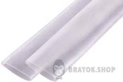 Термоусаджувальна трубка e.termo.stand.1,5.0,75.transparent, 1,5/0,75, 1м, прозора
