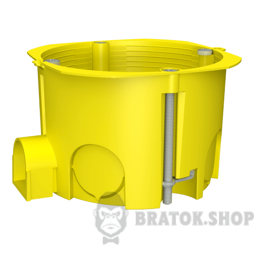 Подрозетник под гипсокартон неглубокий 65×45 PLANK MB002 (PLK4002400)