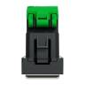 Розетка комп'ютерна RJ45, одинарна, категорія 5 UTP, 1 модуль, антрацит NU341054 в Киеве