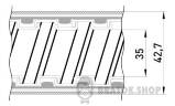 Металорукав e.met.sleeve.stand.proof.braid.32 ізольований, в металевій оплітці (25м) s050005 у Сумах