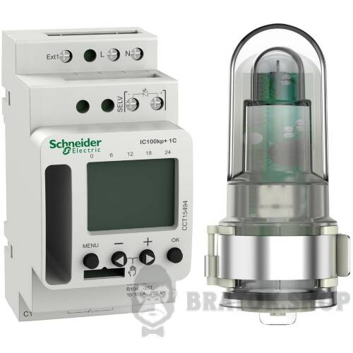 Acti9 IC100kp, 1C SMART, програмований сутінковий вимикач (1 - 99000 люкс) CCT15494 у Сумах