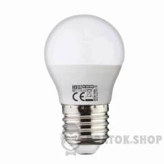 Лампа світлодіодна E27 8W 4200K P45 Horoz Electric ELITE-8