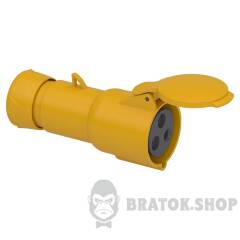 КАБ.РОЗЕТКА PRATIKA КОНЕКТОР 32A IP44