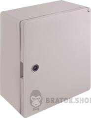 Корпус удароміцний з АБС-пластика e.plbox.300.350.165.blank, 300х350х165мм, IP65