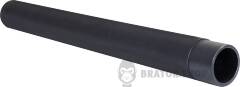 Опора пластикова e.street.bollard.pl.600.black.ua, висота 600мм, діаметр 60мм, чорна