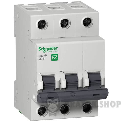 Автоматический выключатель 3Р 6А C 4.5кА Schneider Electric Easy9 (EZ9F34306) в Сумах
