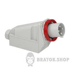 ВИЛК.НАСТЕН,ВИНТ.125А 3P+E IP67 380В