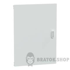 Двері суцільні, білі, 4 ряди, 24 модулі, PrismaSeT S