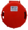 Розетка-гнездо силовая переносная ГП 63A/4 400V 3P+PE (234) АСКО-Укрем A0080020008 красный