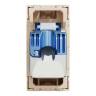 Розетка комп'ютерна RJ45, категорія 6 STP, 1 модуль, бежева Unica New Studio NU341644 в Киеве
